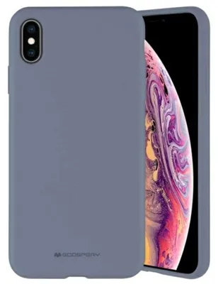 Imagen del producto de Funda De Silicona Mercury Para Iphone 13 Pro Max 6,7", Color Lilace/Lilace