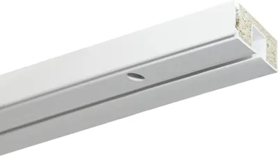 Produktbild von Gardinia Vorhangschienen Set 1-Lauf weiß 180 cm