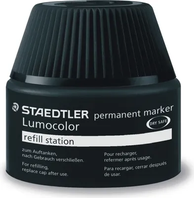 Obrázek produktu pro 4x Lumocolor 488 50-9 Nachfülltinte Lumocolor perm schwaz