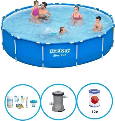 Obrázek produktu pro Bestway Pool Steel Pro - Sada bazénů - 396x84 cm