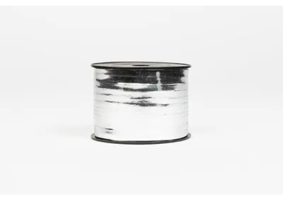 Produktbild von Globos Kräuselband 250mx5mm metallic silber