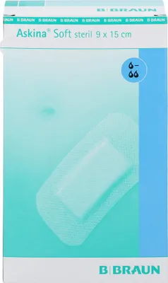 Obrázok produktu pre ASKINA SOFT STERIL 9X15CM HYPOALERGENER WUNDVERBA, 40 St VER