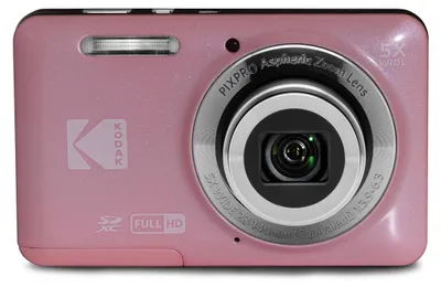 Produktbild von Kodak PIXPRO FZ55, 16 MP, 4608 x 3456 Pixel, CMOS, 5x, Full HD, Pink