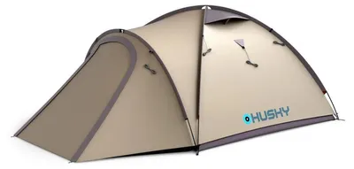 Obrázok produktu pre Husky Bizon 3 Plus – klasický stan – 3 miesta na spanie – svetlohnedý