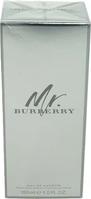 Produktbild von Burberry Mr., Männer, Sommer, 150 ml, Nicht nachfüllbare Flasche, Zimt, Patschuli, Estragon, Holz, Bernstein, Vetiver