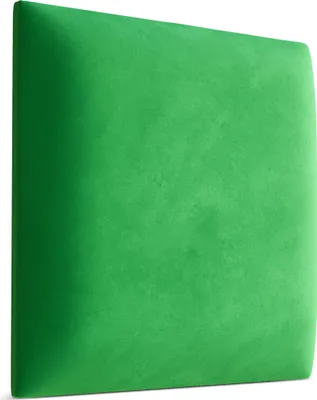 Obrázok produktu pre Muralo Čalúnenie Panel WALL PILLOW Nástenný vankúš Posteľ Čelo steny Panel Magic Velvet Green 2291 50cm x 50cm