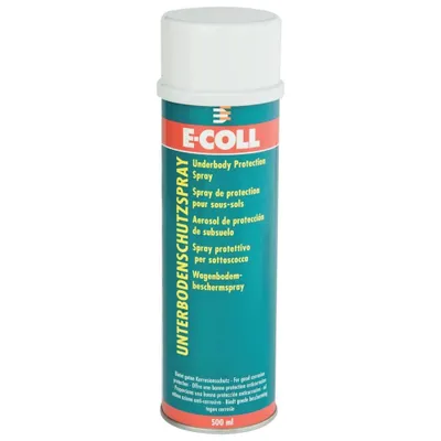 Produktbild von 12 Stück E-COLL Unterbodenschutz-Spray 500 ml (Schutzspray) Inhalt: 500 ml