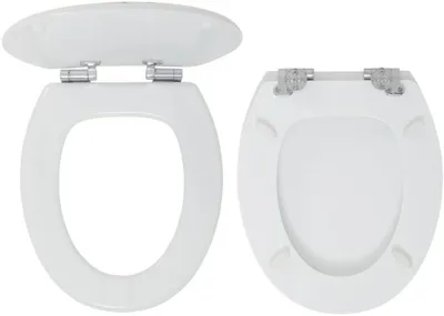 Image de Siège de toilettes Tiger Burley blanc