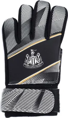Produktbild von Newcastle United FC - "Fuse" Torhüter-Handschuhe für Kinder TA12612 (67 mm - 73 mm) (Schwarz/Weiß)