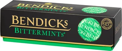 Produktbild von Bendicks Bittermints - Bitterschokolade mit Pfefferminz 200g - MHD:31.07.2023