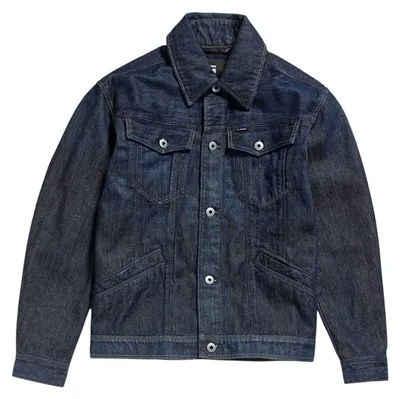 Produktbild von G-Star - Jeansjacke für Herren/Damen Uni, Pattentasche, Denim GT37228 (XXL) (Blaugrün)
