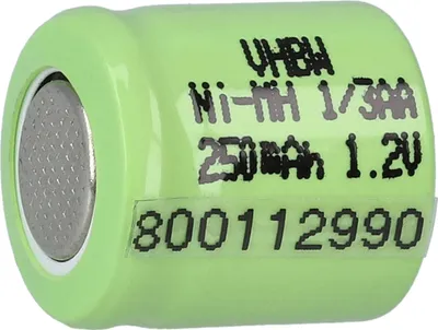 Obrázek produktu pro Bateriový článek 1/3AA 1,2 V 250 mAh NI-MH