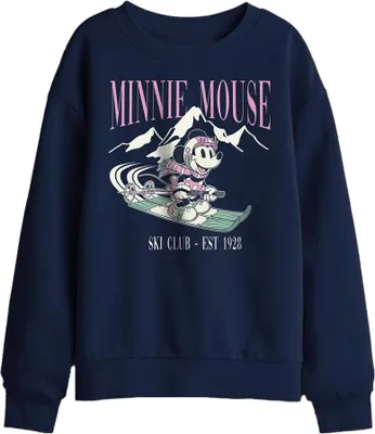 Produktbild von Disney - "Ski Club" Sweatshirt für Kinder TV26357 (128) (Marine)
