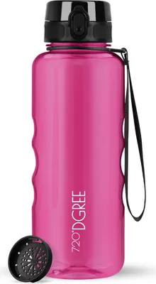 Image de Gourde uberBottle crystalClear avec filtre, 1500 ml / Rose fuchsia / 720DGREE