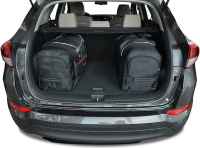 Produktbild von Hyundai Tucson 2015-2020 Kofferraumtaschen Set 4 Stk