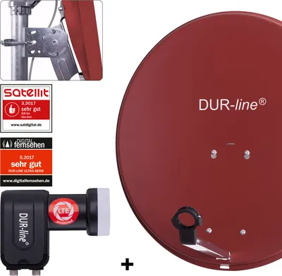 Produktbild von DUR-line MDA 60 R + +Ultra Twin LNB 2 TN LNB Set