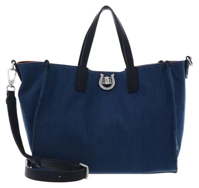 Produktbild von U.S. POLO ASSN. Handtasche Umhängetasche Middleton Double Handle With Extra Bag Denim dunkelblau