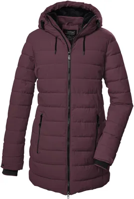 Immagine prodotto di Giacca invernale da donna killtec KOW 55, parka imbottito, colore rosa