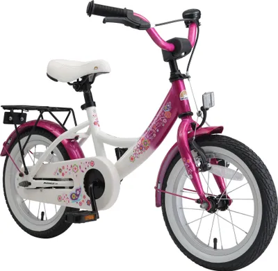 Produktbild von BIKESTAR Kinder Fahrrad ab 4 Jahre | 14 Zoll Classic | Pink Weiß