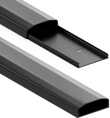 Immagine prodotto di Protezione universale per cavi - Semplice protezione per cavi - 1 pezzo - Nero - PVC - 50 cm