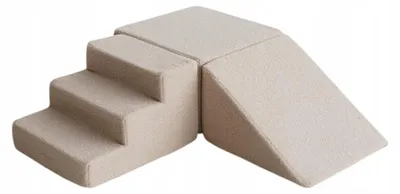 Produktbild von Monio for Kids 3-teiliger Boucle Schaumstoff Spielplatz Beige