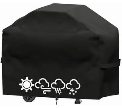 Produktbild von Grillabdeckung 1, Wasserdicht, 210D Nylon-Oxford, Für Gasgrill Bis 145X61X117 Cm