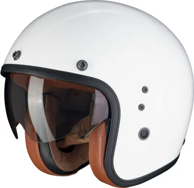 Image de Scorpion Exo Belfast EVO Luxe Blanc XS