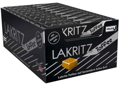 Produktbild von Perfetti van Melle Lakritz Toffee 40x41g