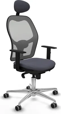 Produktbild von Bürostuhl mit Kopfstütze Jorquera Piqueras y Crespo 1D086G1 Dunkelgrau