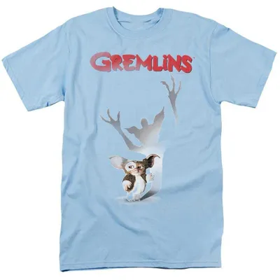 Immagine prodotto di Maglietta Gremlins, unisex, per uomo/donna, modello TV40176 (XXL), colore azzurro chiaro