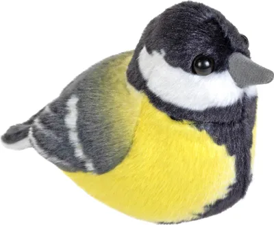 Produktbild von Wild Republic Kohlmeise 17 cm Vogel mit Stimme Kuscheltier