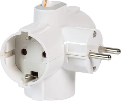 Immagine prodotto di FANTON 82260 Adattatore per spina di rete tipo F Bianco