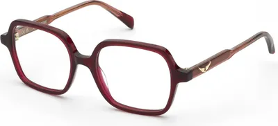 Produktbild von Zadig&voltaire VZJ052 Rosso opalino lucido 48/16/135 JUNIOR Brillen