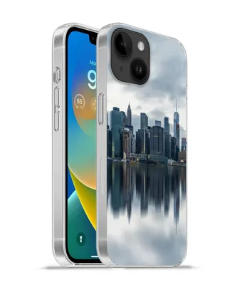 Produktbild von MuchoWow® Handyhülle Schutzhülle Hülle für Apple iPhone 14 - Softcase New York - Skyline - Spiegelung Silikon Softcase Handy Hülle - Mobiltelefonhülle