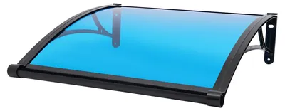 Imagen del producto de Cubierta para canalones con sistema de desagüe - 80 x 77 cm - Azul/