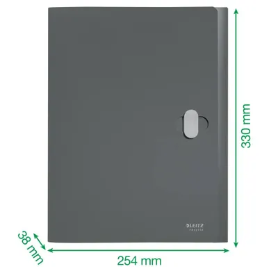 Produktbild von 5x LEITZ 46230035 Heftbox Recycle 4,0 cm blau
