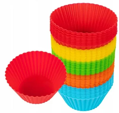 Produktbild von MTSidea Kleine Silikonform zum Backen von Muffins