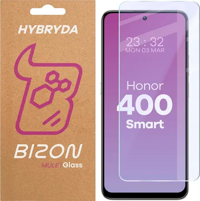 Produktbild von Flexibles Hybridglas für Honor 400 Smart, Bizon Glass Mule