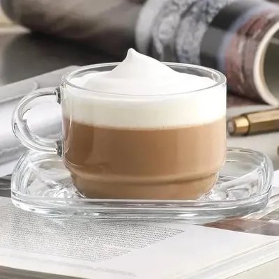 Produktbild von LAV Cozy Teeglas-Set mit Untertassen 12-teilig, 250 ml