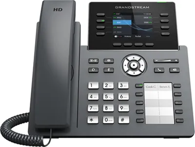 Produktbild von Grandstream GRP2634 IP-Telefon Wi-Fi PoE Schwarz
