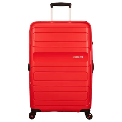 Produktbild von American Tourister Koffer Sunside Spinner 77 Erweiterbar, 4.5 KG, 106/118L, Rot