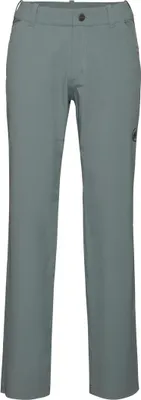 Hiking V Pants von Mammut; graue Trekkinghose für Herren; ideal für Outdoor-Aktivitäten.