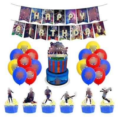 Image de Omgoods - Ensemble de décorations d'anniversaire et de ballons pour fêtes