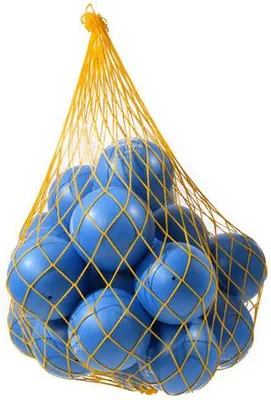 Produktbild von 24 Togu Redondo® Bälle mini m. Ballnetz - blau