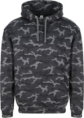 Produktbild von Just Hoods JH014 | Herren Camo Hoodie / (WRAP)- - Farbe: Black Camo - Größe: L