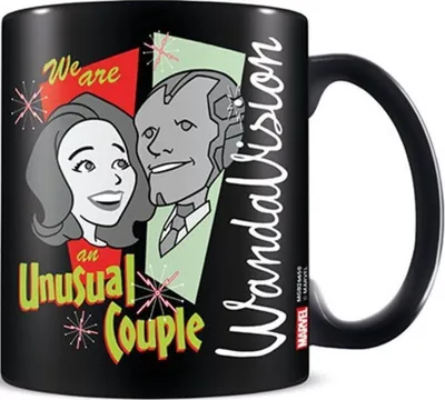 Produktbild von WandaVision - Kaffeebecher "Unusual Couple" PM2196 (Einheitsgröße) (Bunt)