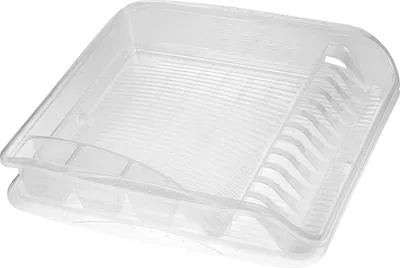 Produktbild von keeeper Geschirrablaufkorb mit Tablett large 39,5 x 39,5 x 8 cm