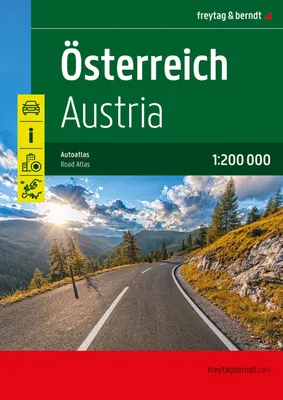 Image de Autriche, atlas automobile 1:200.000, freytag & berndt