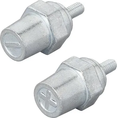 Produktbild von Batteriepolsatz, Zinkgewinde M6, Plus & Minus