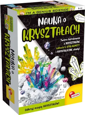 Obrázek produktu pro Jsem génius Věda Věda o krystalech PL100217 LISCIANI